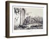 Ponce De Balagner at the Bab-Azoun Gate-Denis Auguste Marie Raffet-Framed Giclee Print