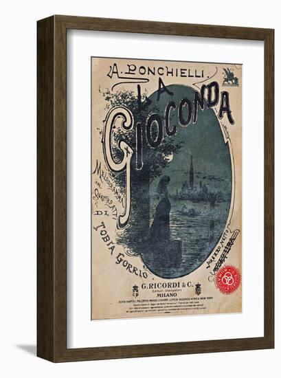 Ponchielli Opera La Gioconda-null-Framed Art Print