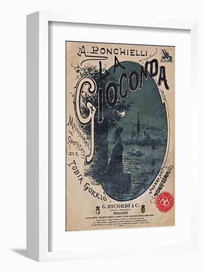 Ponchielli Opera La Gioconda-null-Framed Art Print