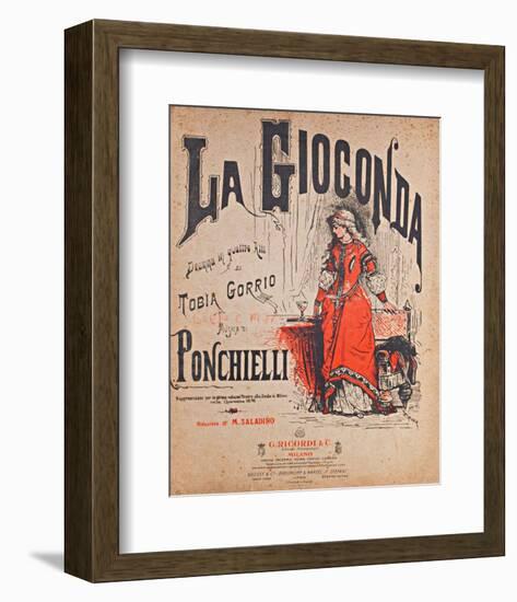 Ponchielli Opera La Gioconda-null-Framed Art Print