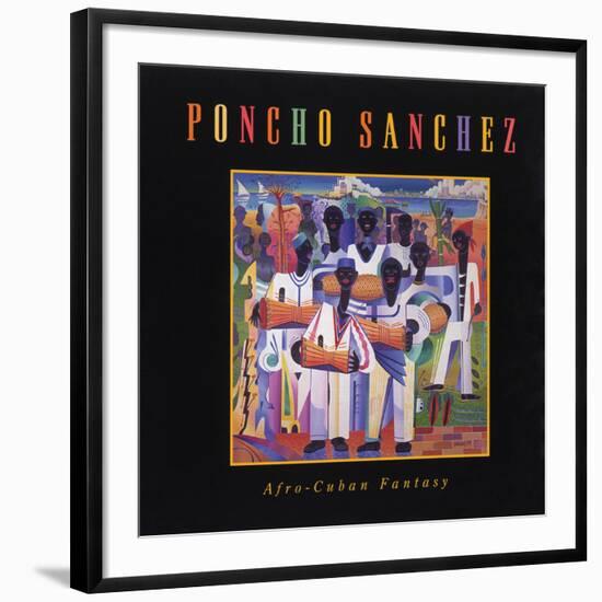 Poncho Sanchez - Afro-Cuban Fantasy-null-Framed Art Print