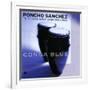 Poncho Sanchez - Conga Blue-null-Framed Art Print