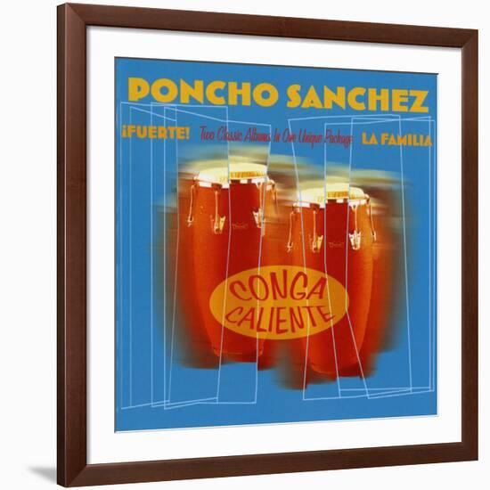 Poncho Sanchez - Conga Caliente-null-Framed Art Print