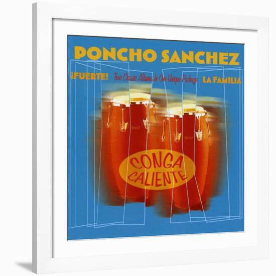 Poncho Sanchez - Conga Caliente-null-Framed Art Print