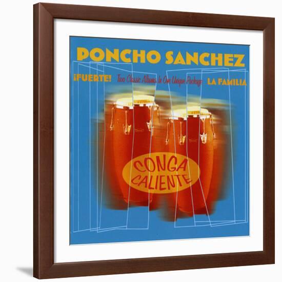 Poncho Sanchez - Conga Caliente-null-Framed Art Print