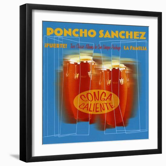 Poncho Sanchez - Conga Caliente-null-Framed Art Print