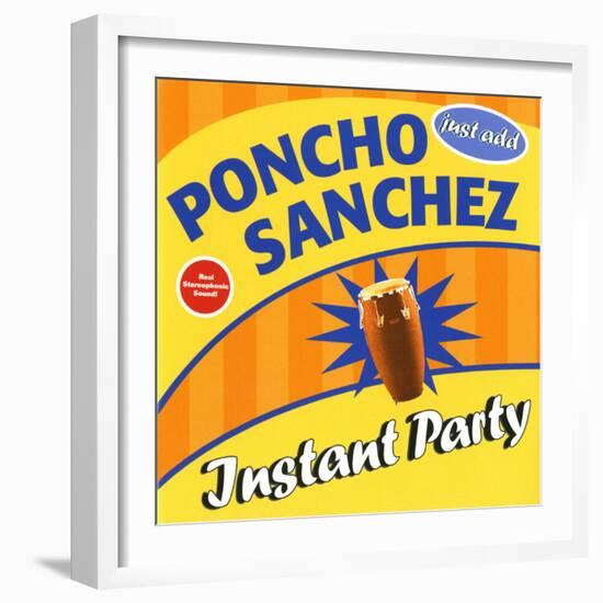 Poncho Sanchez - Instant Party-null-Framed Art Print