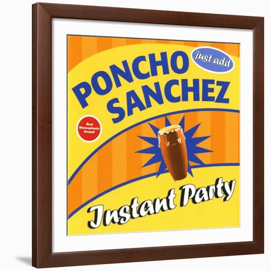 Poncho Sanchez - Instant Party-null-Framed Art Print