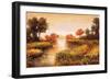 Pond at Daybreak-Jeffrey Leonard-Framed Art Print