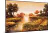 Pond at Daybreak-Jeffrey Leonard-Mounted Art Print