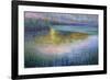 Pond at Dusk-Sarback-Framed Giclee Print