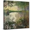 Pond at Montgeron, c.1876-Claude Monet-Stretched Canvas