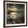 Pond at Montgeron, C1876-Claude Monet-Framed Giclee Print