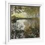 Pond at Montgeron-Claude Monet-Framed Art Print