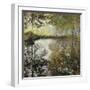 Pond at Montgeron-Claude Monet-Framed Art Print