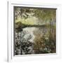 Pond at Montgeron-Claude Monet-Framed Art Print