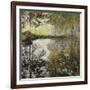 Pond at Montgeron-Claude Monet-Framed Art Print