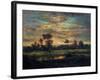 Pond at the Edge of a Wood-Th?odore Rousseau-Framed Giclee Print