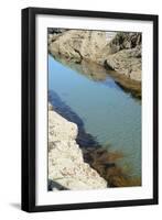 Pond Created in Between Rocks-Tim Kahane-Framed Photographic Print