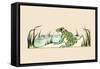 Pond Frog-Frances Beem-Framed Stretched Canvas