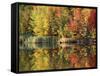 Pond, Green Mountain National Forest, Vermont, USA-Charles Gurche-Framed Stretched Canvas