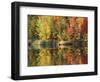 Pond, Green Mountain National Forest, Vermont, USA-Charles Gurche-Framed Photographic Print