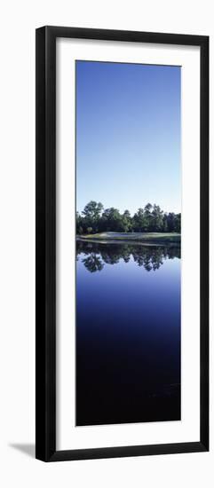 Pond in a Golf Course, Blue Heron Pines Golf Course, Punta Gorda, Charlotte County, Florida, USA-null-Framed Photographic Print