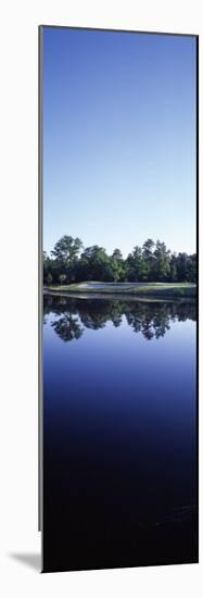 Pond in a Golf Course, Blue Heron Pines Golf Course, Punta Gorda, Charlotte County, Florida, USA-null-Mounted Photographic Print