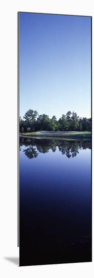 Pond in a Golf Course, Blue Heron Pines Golf Course, Punta Gorda, Charlotte County, Florida, USA-null-Mounted Photographic Print