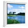 Pond in a Golf Course, Carolina Golf and Country Club, Charlotte, North Carolina, USA-null-Framed Premium Photographic Print