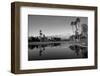 Pond in a golf course, Desert Princess Country Club, Palm Springs, Riverside County, California...-null-Framed Photographic Print