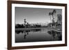 Pond in a golf course, Desert Princess Country Club, Palm Springs, Riverside County, California...-null-Framed Photographic Print