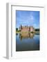 Pond in Front of Castle Egeskov, Denmark, Scandinavia, Europe-Michael Runkel-Framed Photographic Print