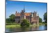 Pond in Front of Castle Egeskov, Denmark, Scandinavia, Europe-Michael Runkel-Mounted Photographic Print