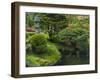 Pond in Japanese Tea Garden, San Francisco, California, USA-Anna Miller-Framed Premium Photographic Print