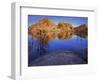 Pond in Joshua Tree National Park, Barker Tank, California, USA-Charles Gurche-Framed Photographic Print