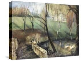 Pond, Kenwood-Mary Kuper-Stretched Canvas