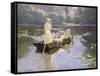 Pond Lillies-Abbott Fuller Graves-Framed Stretched Canvas