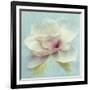 Pond Lily Sq-Amy Melious-Framed Art Print