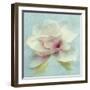 Pond Lily Sq-Amy Melious-Framed Art Print