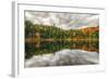 Pond Reflection, White Mountains, New Hampshire-Vincent James-Framed Photographic Print