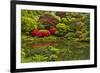 Pond, Strolling Garden, Portland Japanese Garden, Oregon, Usa-Michel Hersen-Framed Photographic Print