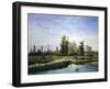 Pond with Ducks-Guglielmo Ciardi-Framed Giclee Print