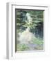 Pond with Water Lilies, 1907-Claude Monet-Framed Giclee Print