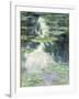 Pond with Water Lilies, 1907-Claude Monet-Framed Giclee Print