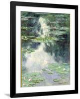 Pond with Water Lilies, 1907-Claude Monet-Framed Giclee Print