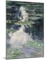 Pond with Water Lilies, 1907-Claude Monet-Mounted Giclee Print