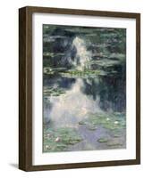 Pond with Water Lilies, 1907-Claude Monet-Framed Giclee Print