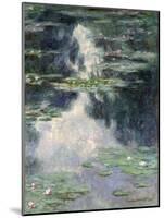 Pond with Water Lilies, 1907-Claude Monet-Mounted Giclee Print