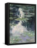 Pond with Water Lilies, 1907-Claude Monet-Framed Stretched Canvas